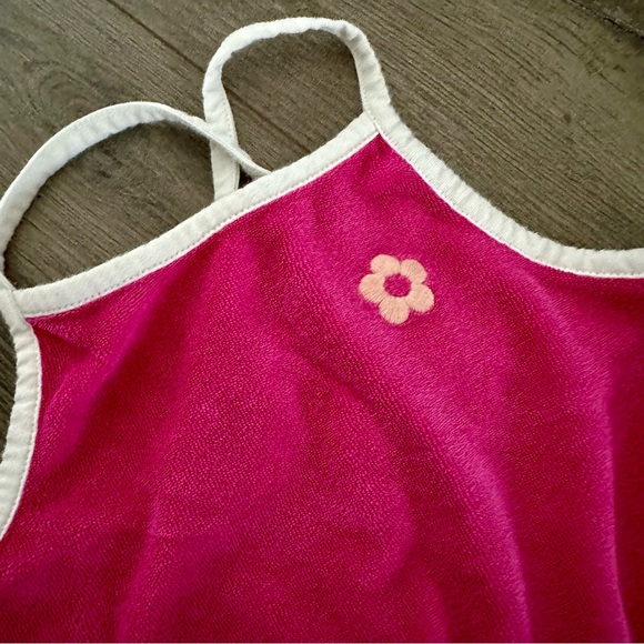 Carter’s Pink Bathing Suit Cover-Up | 24 M | Girls Romper - Picture 4 of 6